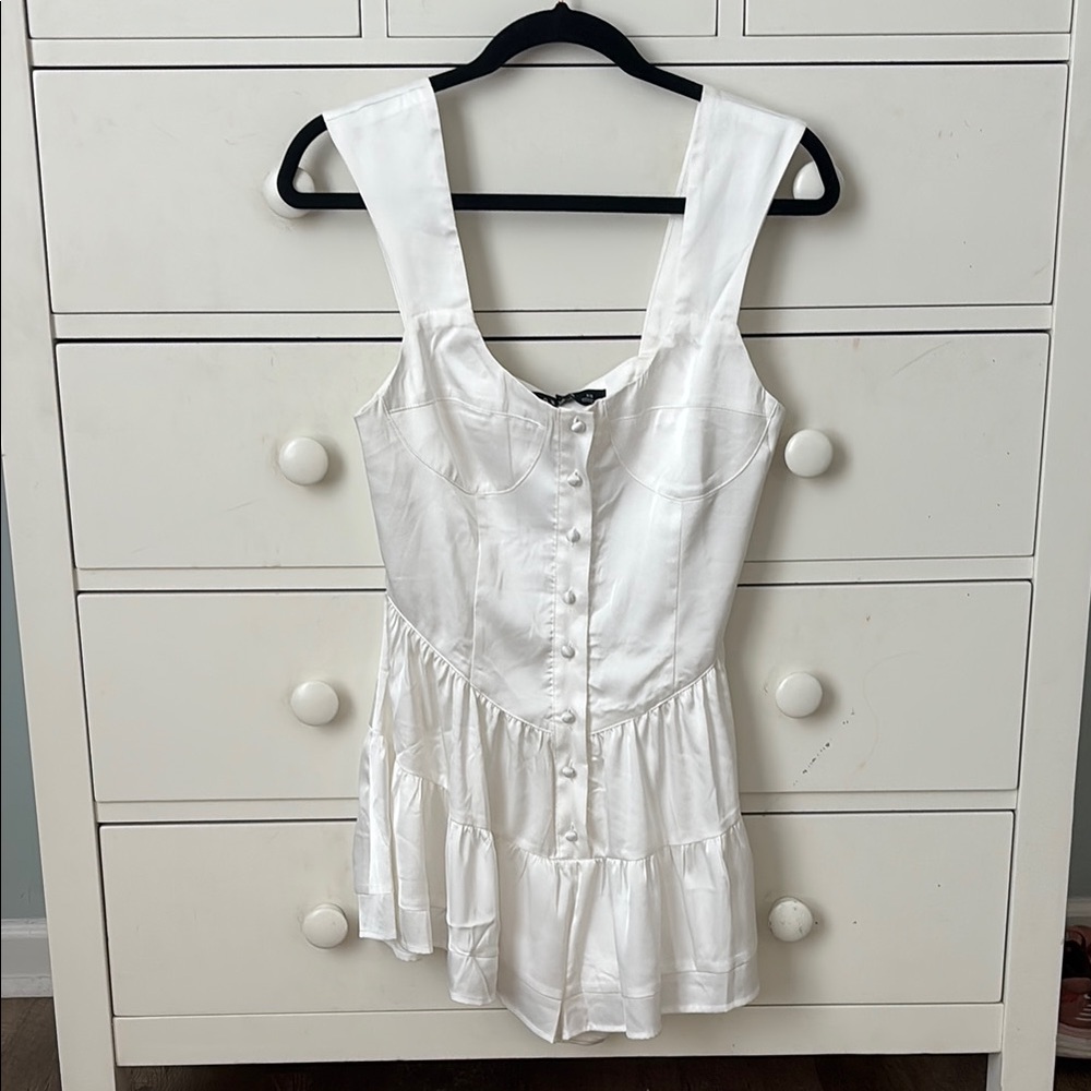 Lioness Winona romper in ivory XS